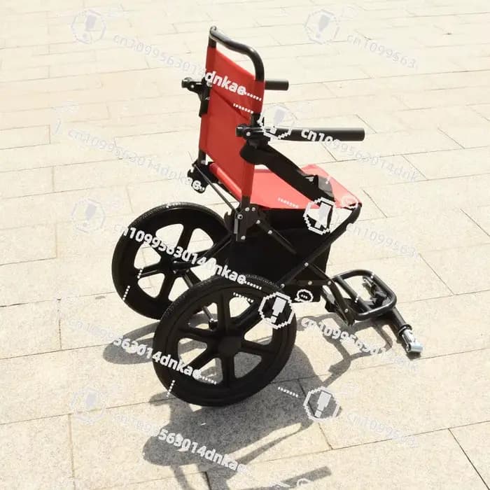 Remorque arrière pour fauteuil roulant électrique