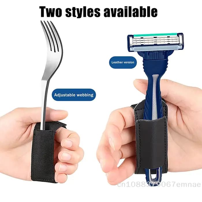 Sangle élastique de maintien pour ustensiles de table