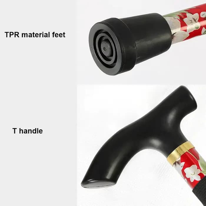 Bâtons de marche télescopiques pliables