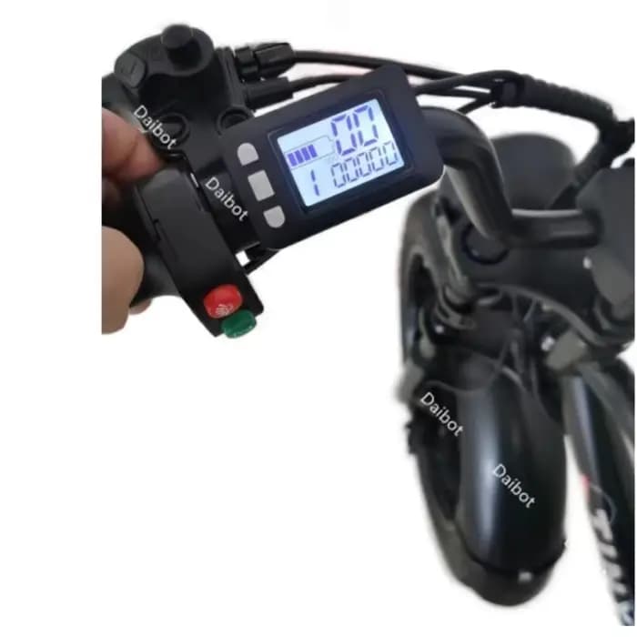 Tricycle électrique assisté par pédale de gros pneu de 20 pouces pour adultes 48V 500W 12AH vélo
