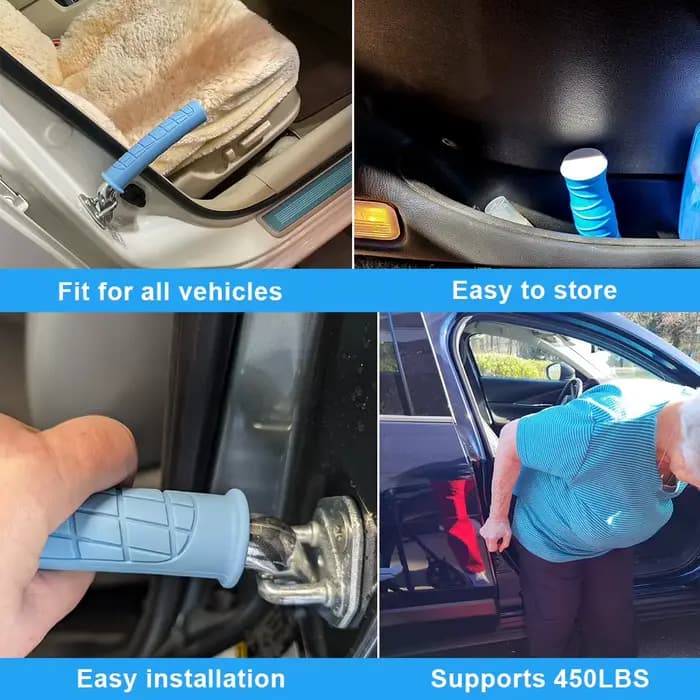 Poignée de porte de voiture d'assistance pour personnes âgées