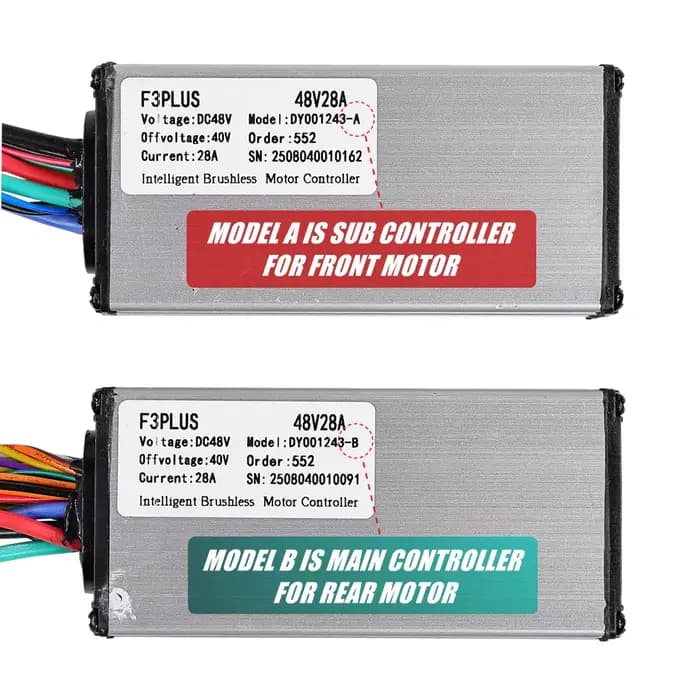 Contrôleur 48V28A pour Scooter électrique AUSOM L2 MAX double moteur 48V L2MAX
