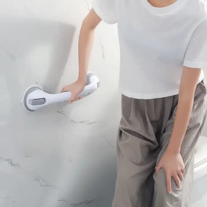 Barre d'appui de sécurité robuste pour douche et salle de bain
