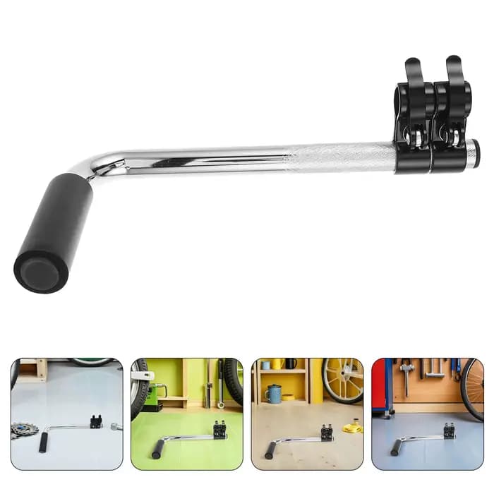 Extension de poignée ergonomique réglable en acier inoxydable pour fauteuils roulants manuels – Idéale pour les voyages