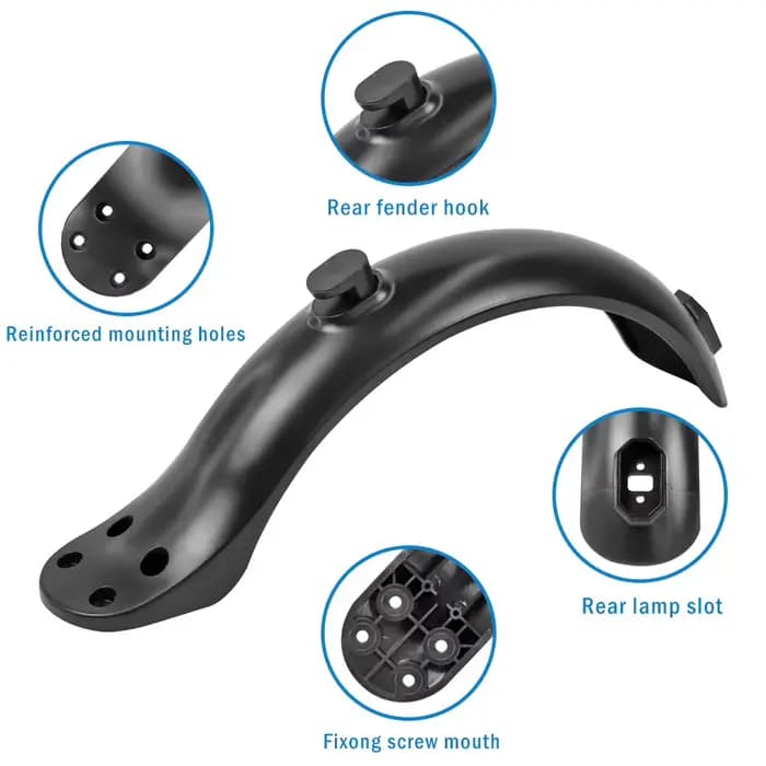 Garde-boue durable pour scooter électrique