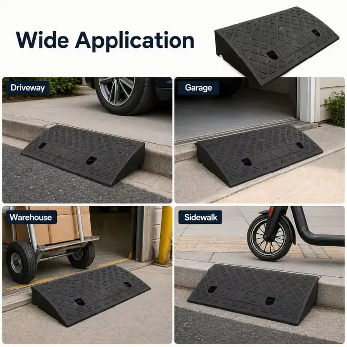 Rampe de seuil portable de 3 cm