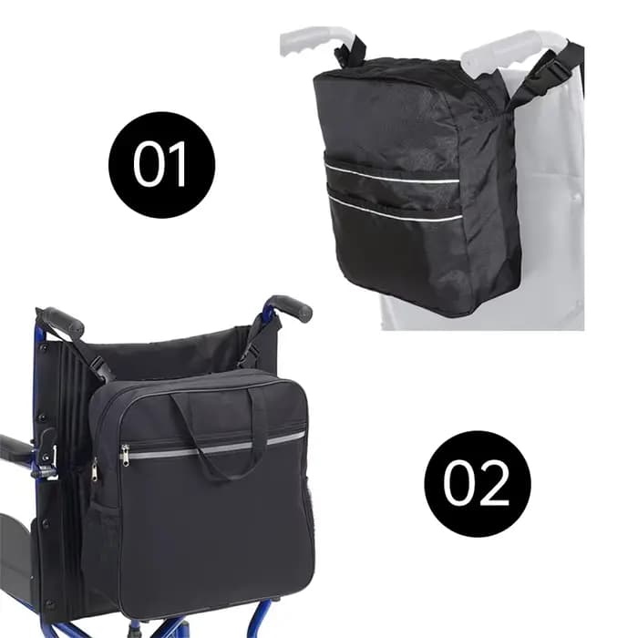 Sac de courses pour fauteuil roulant
