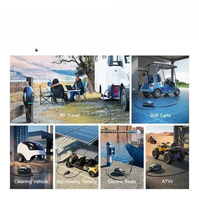 Chargeur de batterie universel pour fauteuil roulant électrique à tension réglable 1500W