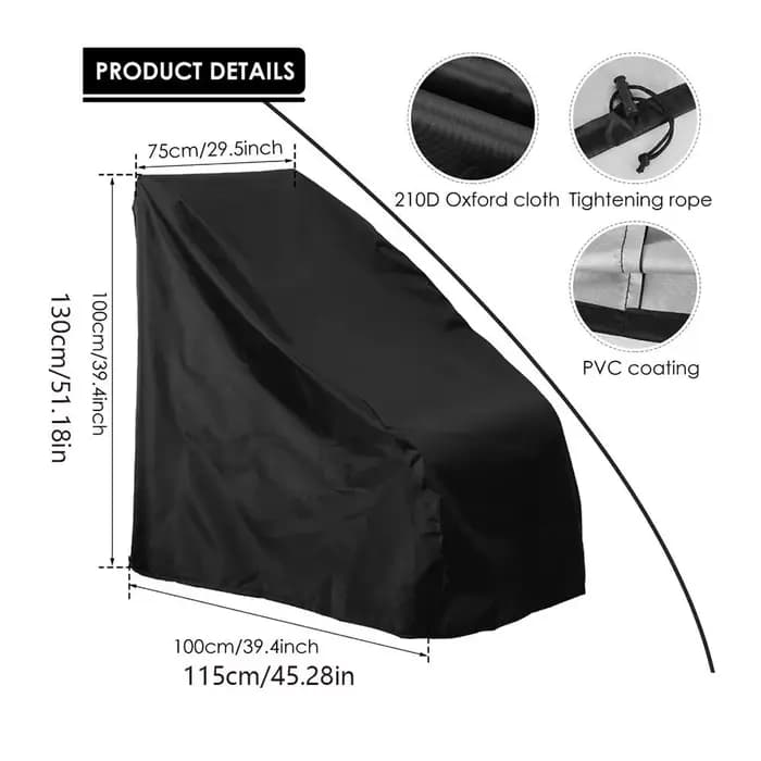 Housse de protection imperméable pour fauteuil roulant électrique