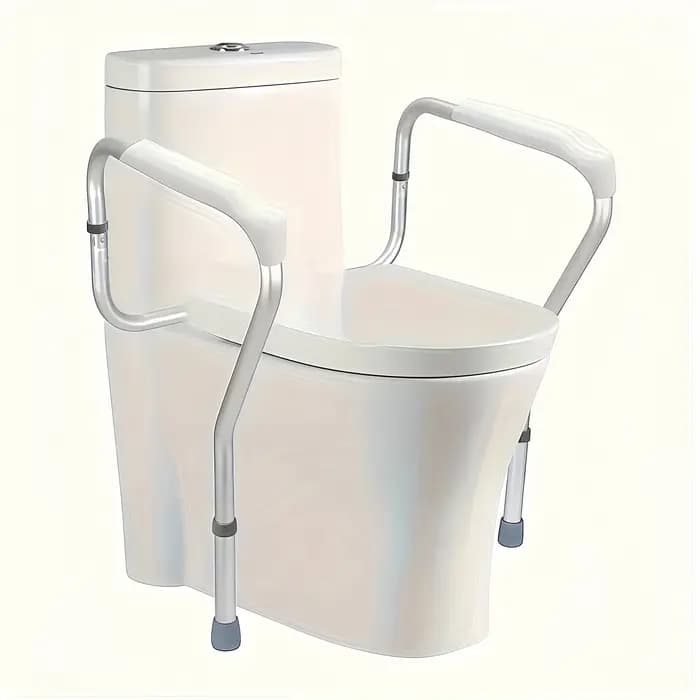 Garde-corps de sécurité pour toilettes