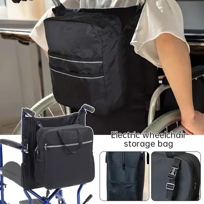 Sac de courses pour fauteuil roulant