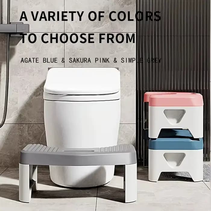 1 tabouret de toilette pour salle de bain