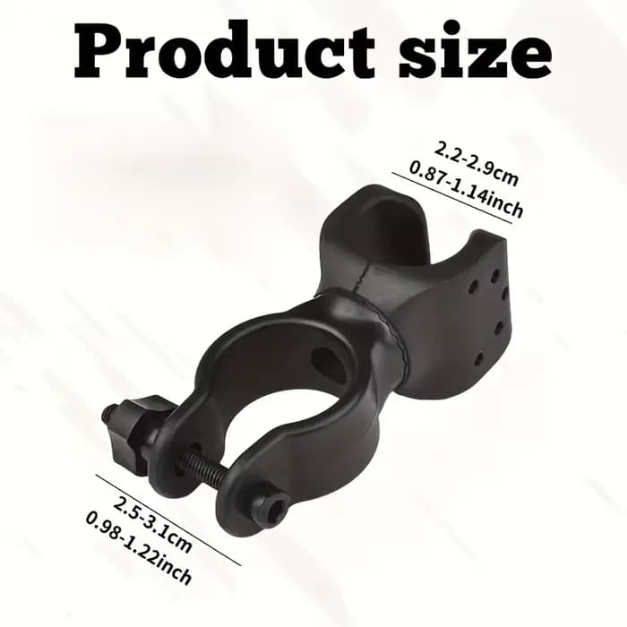Support de canne pour fauteuil roulant