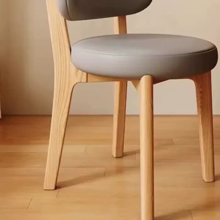 Chaises de salle à manger tendance rembourrées, chaises de bureau de luxe en bois vintage, meubles uniques pour la maison