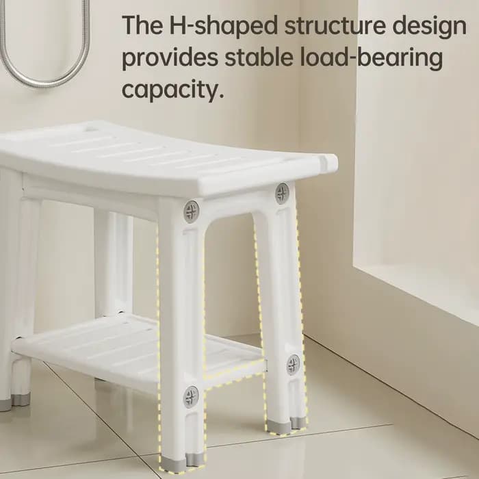 Bancs de douche HDPS, chaise de douche durable