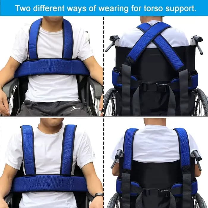 Ceinture de sécurité pour fauteuil roulant