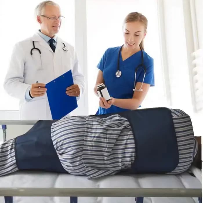 Coussin d'aide au retournement de l'élévateur alitée