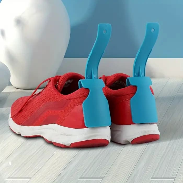 2 pièces d'aides à la chaussure, couverts à chaussures en plastique, pour faciliter le calage des chaussures, pour personnes âgées et handicapées, compatibles avec toutes les chaussures