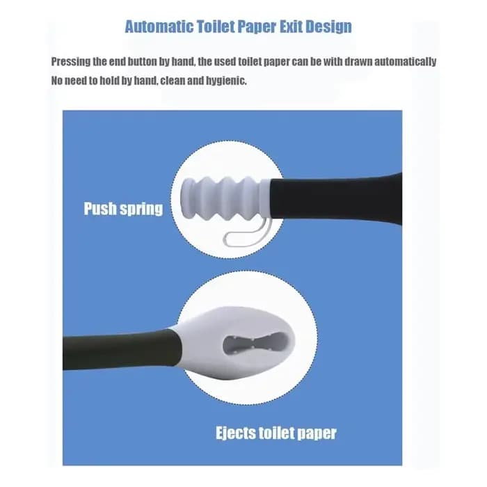 A19F-outils d'aide aux toilettes avec fond en Silicone confortable aide à l'essuyage
