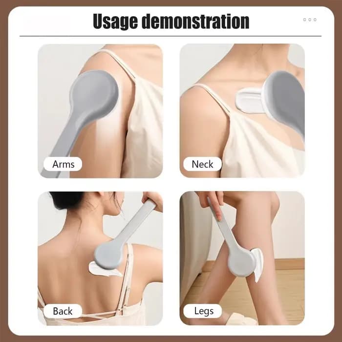 Applicateur de lotion pour le dos à long manche