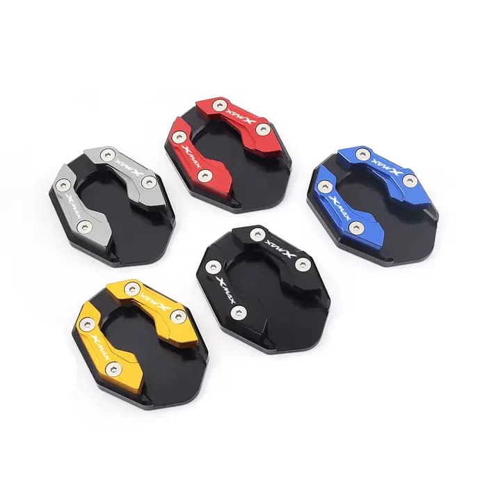 Support latéral de scooter CNC, coussin d'agrandisseur, accessoires pour Yamaha Xmax 125, 250, 300, 400, Xmax250, Xmax300, 2015-2022, 2023