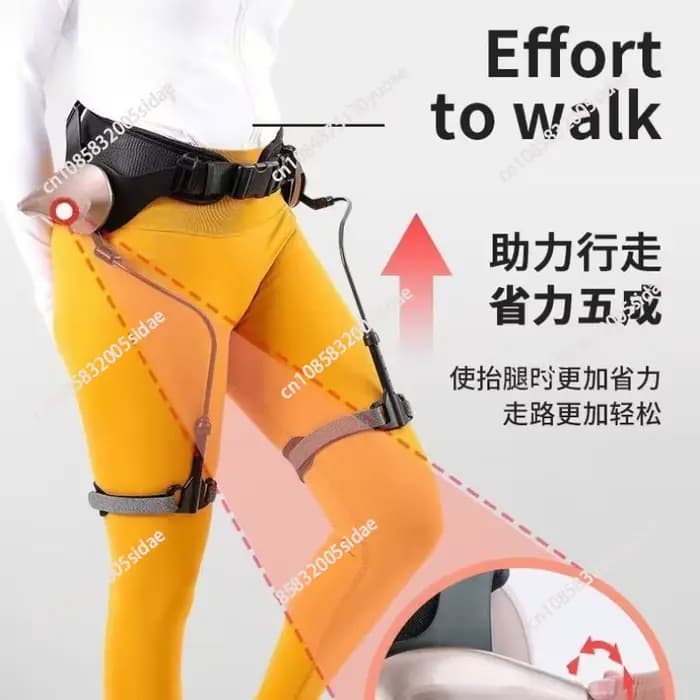 Exosquelette de jambe : Support de genou pour personnes âgées