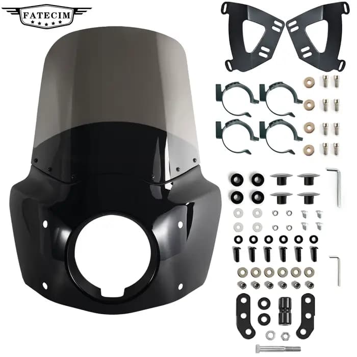 Carénage Avant de Moto pour Route Kokor, 15 Pouces, Uniquement pour Harley Softail Low Rider S FXLRS 2020-2024