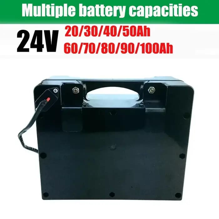 Batterie lithium-ion rechargeable 24V 30ah~80ah pour fauteuil roulant électrique