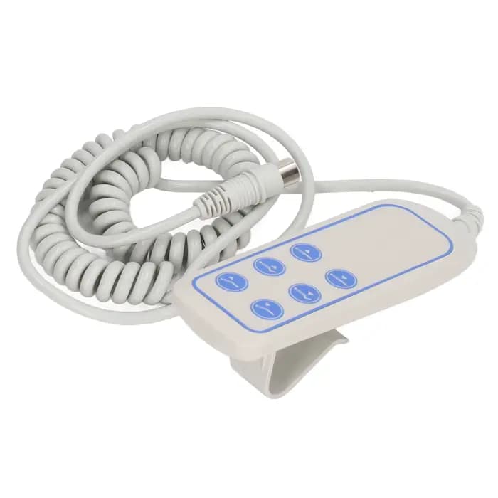 Chaise élévatrice lit à main inclinable électrique télécommande lit de levage contrôleur crochet conception 8 broches IP66 bouton de commande pour maison intelligente
