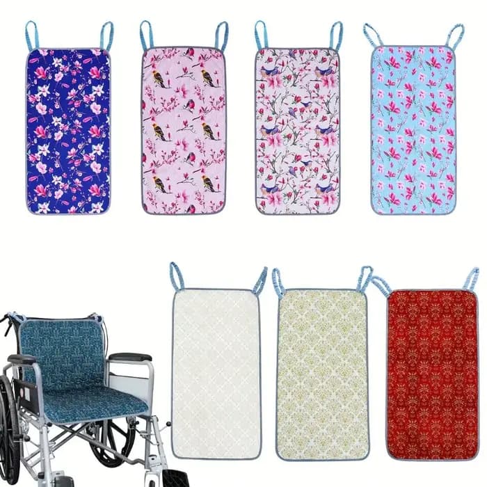 Coussin de siège de fauteuil roulant absorbant l'eau