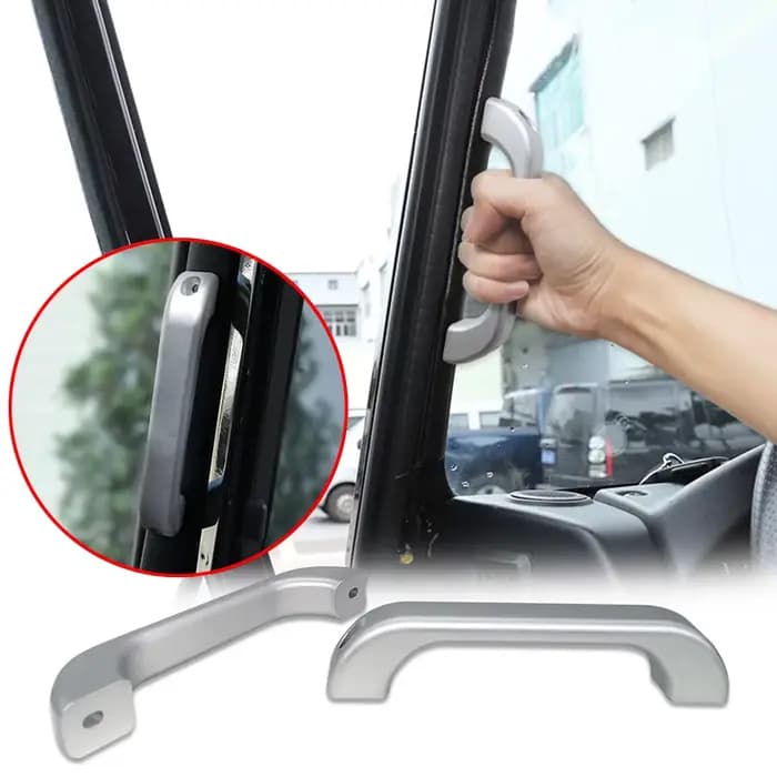 Poignée de maintien pour intérieur de voiture en alliage d'aluminium