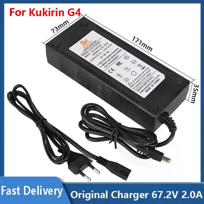 Chargeur de batterie au Lithium électrique pour Scooter Kukirin G4
