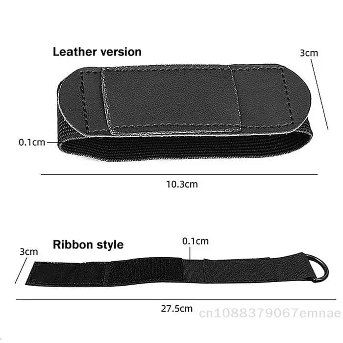 Sangle élastique de maintien pour ustensiles de table