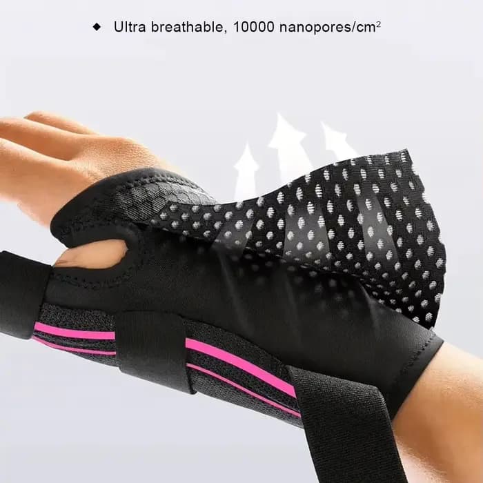 Attelle de pouce réglable pour l'arthrite