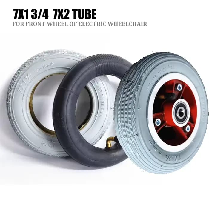Roues avant de scooter électrique pour fauteuil roulant