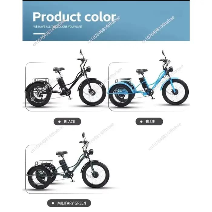 Vélo électrique pour homme