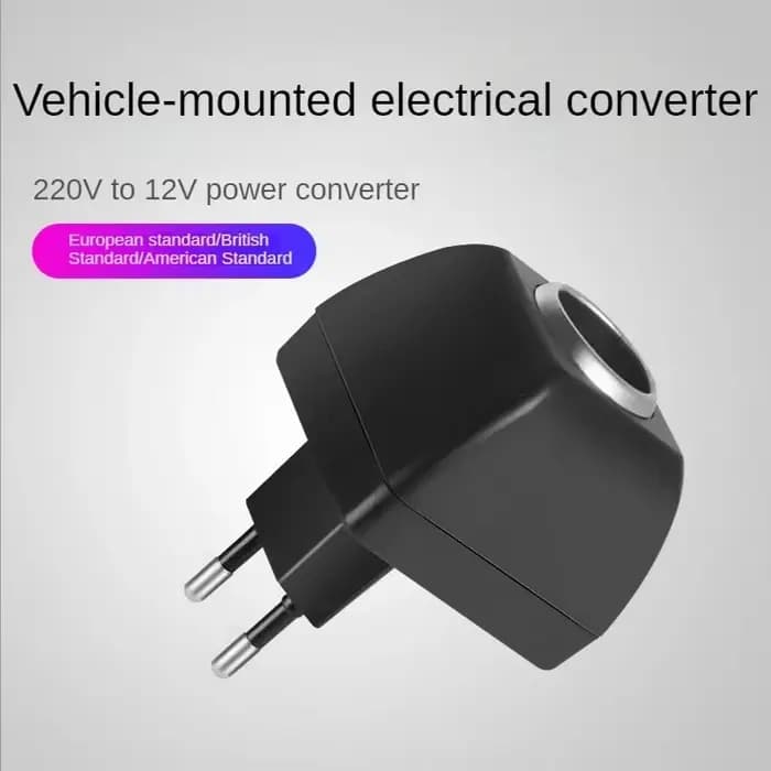 Adaptateur secteur avec prise de voiture