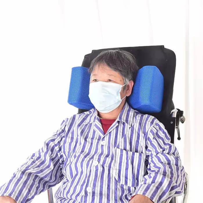 Oreiller pour fauteuil roulant à dossier haut