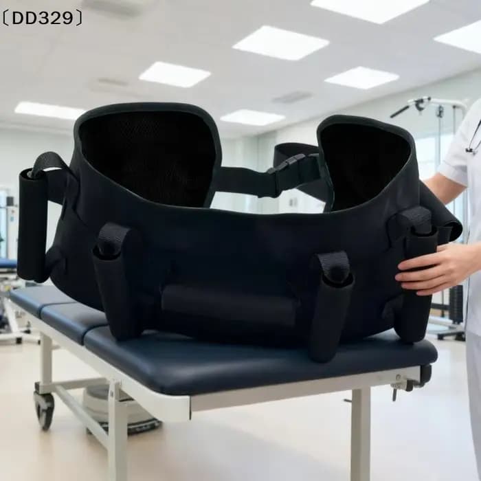 Ceinture de transfert pour personnes âgées avec 7 poignées