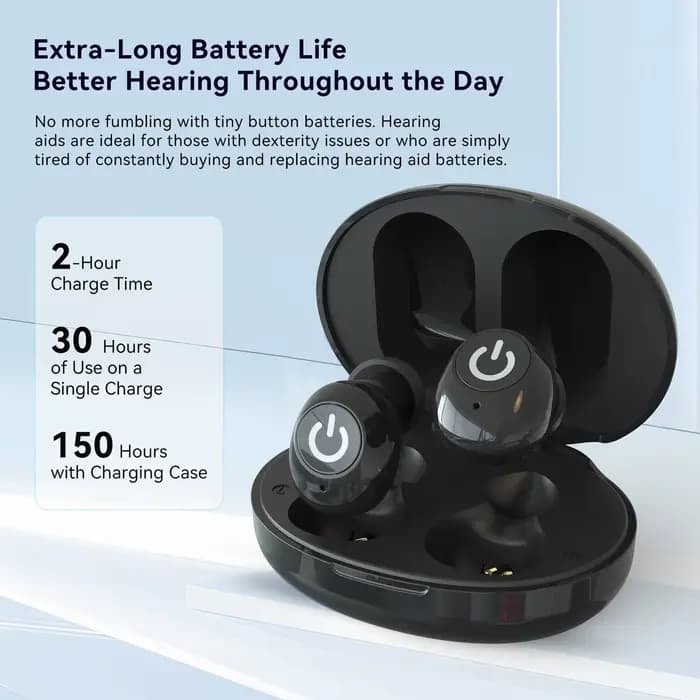 Aide auditive Rechargeable