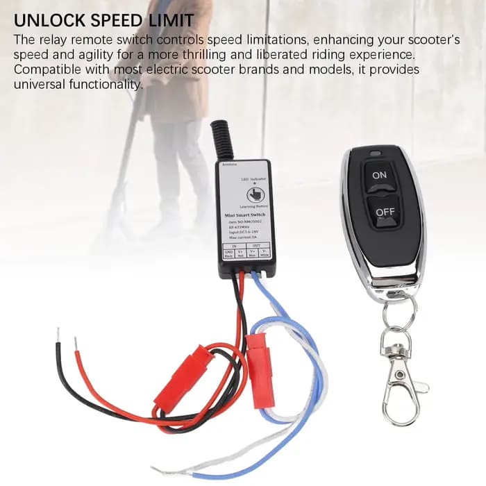 Télécommande portable pour trottinette électrique
