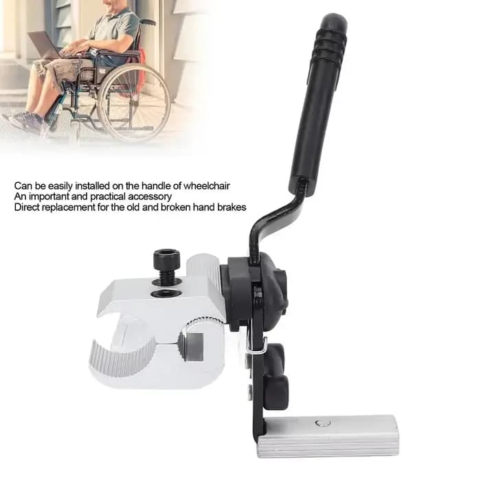 Frein à main pour fauteuil roulant