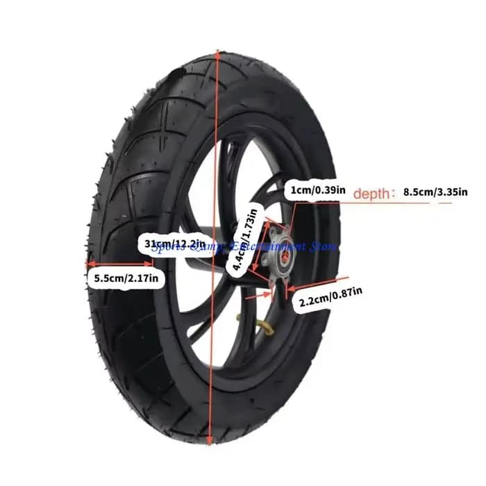 G7NF – roue Scooter gonflable légère