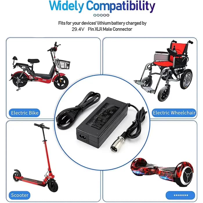 Chargeur de mobilité 29.4V 2A