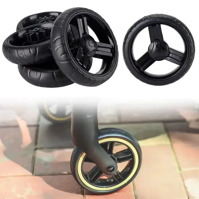 Roulette coordonnante pour fauteuil roulant