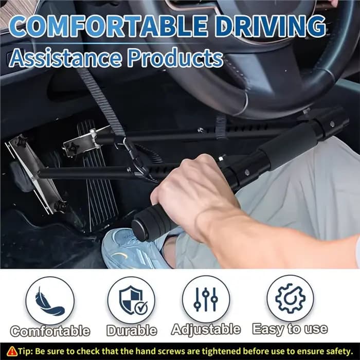Dispositif d'assistance à la conduite manuelle pour conducteurs blessés ou handicapés