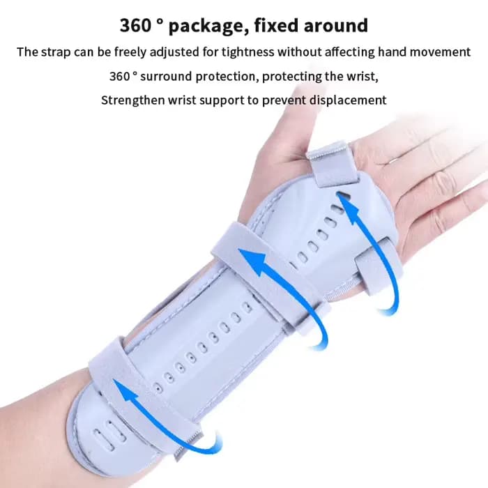 Attelle de compression double face pour poignet – Confortable