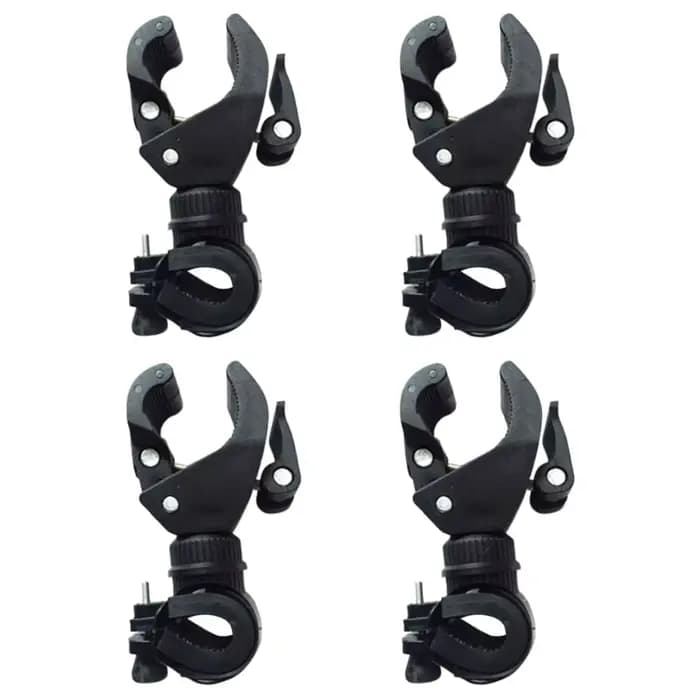 Porte-béquilles pratique pour bâtons marche, 4 pièces, pour fauteuil roulant