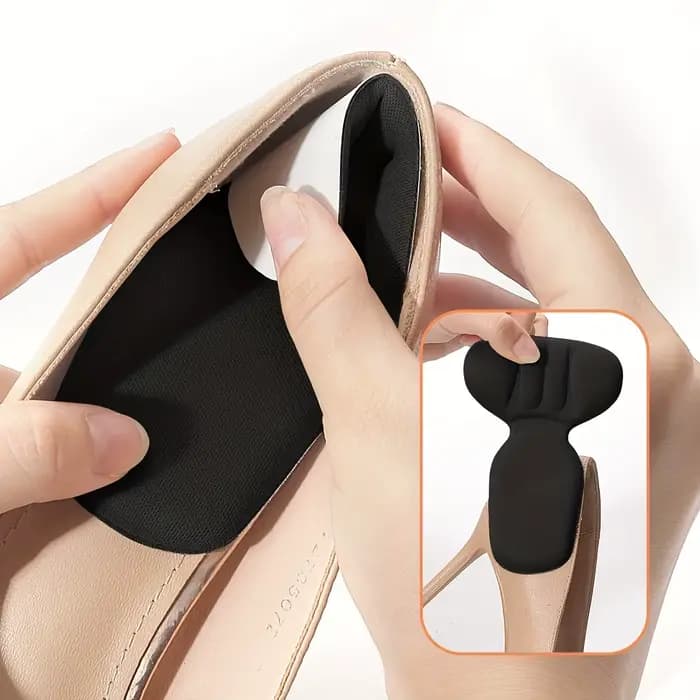 Coussinets et supports de talon en mousse épaisse en forme de T – Doux, respirants, antidérapants, durables et confortables pour porter des talons hauts.
