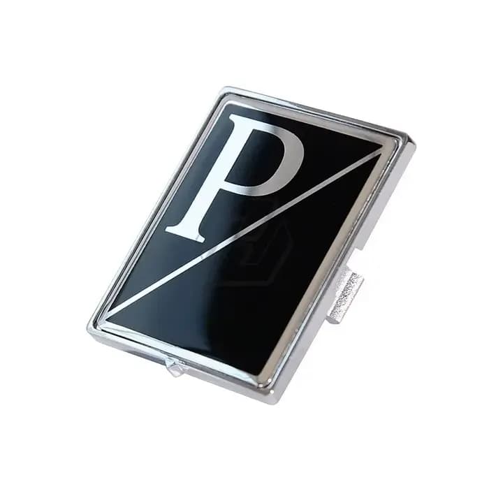 Badge rectangulaire avant